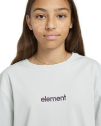 4 Simple Logo - Short Sleeves T-shirt for Boys 8 - 16 Grey ELBZT00199 Element