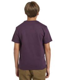 6 Skateboard Co - T-shirt à manches courtes pour Garçon 8-16 Violet ELBZT00200 Element