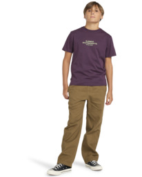 5 Skateboard Co - T-shirt met Korte mouw voor Jongens 8-16 Purple ELBZT00200 Element