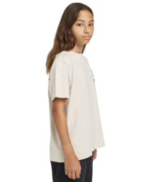 3 The Chase - T-shirt met Korte mouw voor Jongens 8-16 Beige ELBZT00206 Element