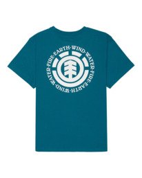 1 Seal Bp Y - Maglietta a maniche corte da Ragazzo 8-16 Blue ELBZT00225 Element