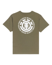 1 Seal Bp Y - T-Shirt für Jungen 8-16 Grün ELBZT00225 Element