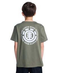 7 Seal Bp Y - T-Shirt für Jungen 8-16 Grün ELBZT00225 Element