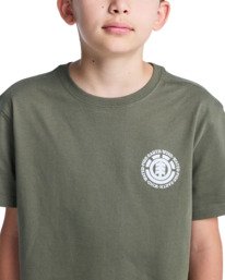 4 Seal Bp Y - T-Shirt für Jungen 8-16 Grün ELBZT00225 Element