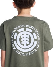 5 Seal Bp Y - T-Shirt für Jungen 8-16 Grün ELBZT00225 Element