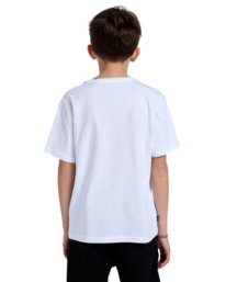 7 Skateboard Co - T-shirt met Korte mouw voor Jongens 8-16 White ELBZT00226 Element