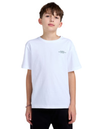 3 Skateboard Co - T-shirt met Korte mouw voor Jongens 8-16 White ELBZT00226 Element