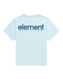 1 Simple Logo - Maglietta a maniche corte da Ragazzo 8-16 Blue ELBZT00227 Element