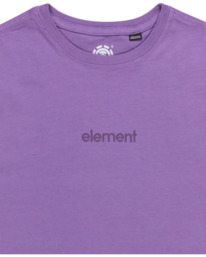 2 Simple Logo - Maglietta a maniche corte da Ragazzo 8-16 Purple ELBZT00227 Element