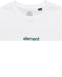 2 Simple Logo - Maglietta a maniche corte da Ragazzo 8-16 White ELBZT00227 Element