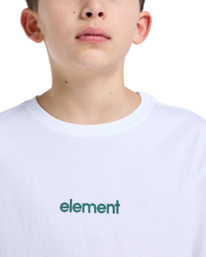 5 Simple Logo - Maglietta a maniche corte da Ragazzo 8-16 White ELBZT00227 Element