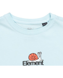 2 New World - T-shirt à manches courtes pour Garçon 8-16 Bleu ELBZT00234 Element