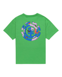 1 New World - T-shirt à manches courtes pour Garçon 8-16 Vert ELBZT00234 Element