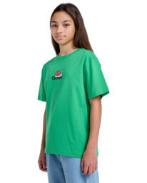 3 New World - T-shirt à manches courtes pour Garçon 8-16 Vert ELBZT00234 Element