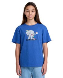 3 Paintjob - Short Sleeves T-Shirt for Boys 8 - 16 Blue ELBZT00236 Element