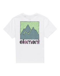 1 Joint Texture - Short Sleeves T-Shirt for Boys 8 - 16 White ELBZT00239 Element