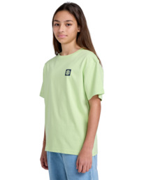 4 Joint Texture - T-shirt met Korte mouw voor Jongens 8-16 Green ELBZT00239 Element