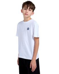 4 3 Horizons - Short Sleeves T-Shirt for Boys 8 - 16 White ELBZT00240 Element