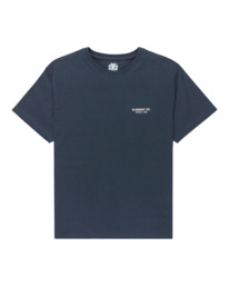 0 Element Co Y - Short Sleeve T-Shirt for Boys 8-16 Blue ELBZT00248 Element