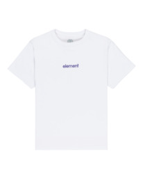 0 Lowcase Bp Y - T-Shirt à manches courtes pour Garçon 8-16 ans Blanc ELBZT00249 Element