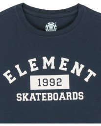 2 Home Team Y - T-shirt de manga curta para rapazes 8-16 Azul ELBZT00250 Element