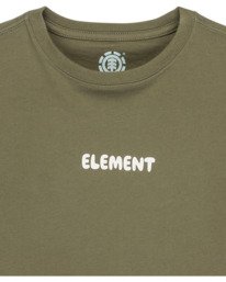 2 Curious Y - T-Shirt à manches courtes pour Garçon 8-16 ans Vert ELBZT00252 Element