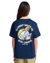 7 Curious Y - T-Shirt für Jungen 8-16 Blau ELBZT00252 Element