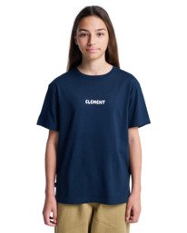 2 Curious Y - T-Shirt für Jungen 8-16 Blau ELBZT00252 Element