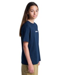 3 Curious Y - T-Shirt für Jungen 8-16 Blau ELBZT00252 Element