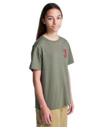 3 Timber Guard Dogs Y - Short Sleeve T-Shirt for Boys 8-16 Green ELBZT00256 Element