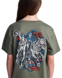 5 Timber Guard Dogs Y - Short Sleeve T-Shirt for Boys 8-16 Green ELBZT00256 Element