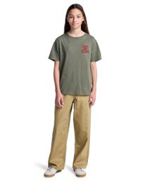 6 Timber Guard Dogs Y - Short Sleeve T-Shirt for Boys 8-16 Green ELBZT00256 Element