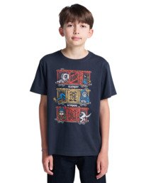 2 Timber Boxcar Y - T-shirt met korte mouwen voor Jongens 8-16 Black ELBZT00257 Element
