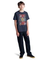 5 Timber Boxcar Y - T-shirt met korte mouwen voor Jongens 8-16 Black ELBZT00257 Element