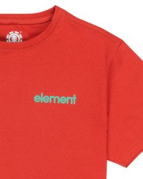2 Stone Age Y - Camiseta de manga corta para chicos 8-16 Rojo ELBZT00261 Element