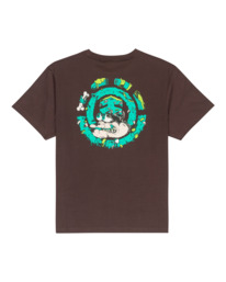 1 Bad Doggie Y - T-Shirt à manches courtes pour Garçon 8-16 ans Marron ELBZT00262 Element