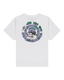 1 Bad Doggie Y - T-shirt met korte mouwen voor Jongens 8-16 White ELBZT00262 Element