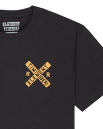 2 Timber Freight Train Y - T-shirt de manga curta para rapazes 8-16 Preto ELBZT00268 Element