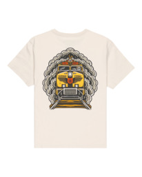 1 Timber Freight Train Y - Short Sleeve T-Shirt for Boys 8-16 Beige ELBZT00268 Element