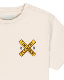 2 Timber Freight Train Y - T-shirt de manga curta para rapazes 8-16 Beige ELBZT00268 Element