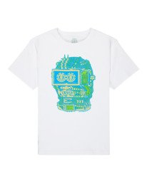 0 Shine - T-Shirt &agrave; manches courtes pour Gar&ccedil;on 8-16 ans Blanc ELBZT00271 Element