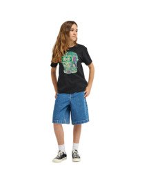 3 Shine - T-Shirt &agrave; manches courtes pour Gar&ccedil;on 8-16 ans Bleu ELBZT00271 Element