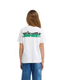 4 Horn - Short Sleeve T-Shirt for Boys 8-16 White ELBZT00283 Element