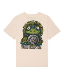 1 Timber The Frog - Maglietta a maniche corte da Ragazzo 8-16 Beige ELBZT00286 Element