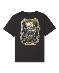 1 Timber Hermit - Maglietta a maniche corte da Ragazzo 8-16 Black ELBZT00287 Element