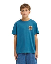 2 Timber Hermit - Short Sleeve T-Shirt for Boys 8-16 Blue ELBZT00287 Element