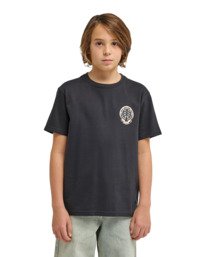 2 Timber Hermit - Maglietta a maniche corte da Ragazzo 8-16 Black ELBZT00287 Element