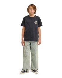 5 Timber Hermit - Maglietta a maniche corte da Ragazzo 8-16 Black ELBZT00287 Element