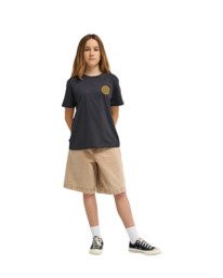 3 Timber Orbit - T-shirt met korte mouwen voor Jongens 8-16 Black ELBZT00288 Element