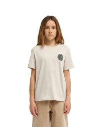 2 Timber Orbit - Short Sleeve T-Shirt for Boys 8-16 Beige ELBZT00288 Element